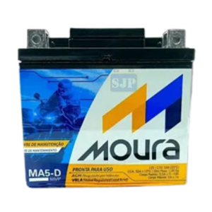 Bateria para Motos Moura MA5-D